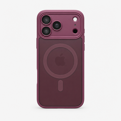 Magnetic Matte Armor Case for iPhone – MagSafe Compatible