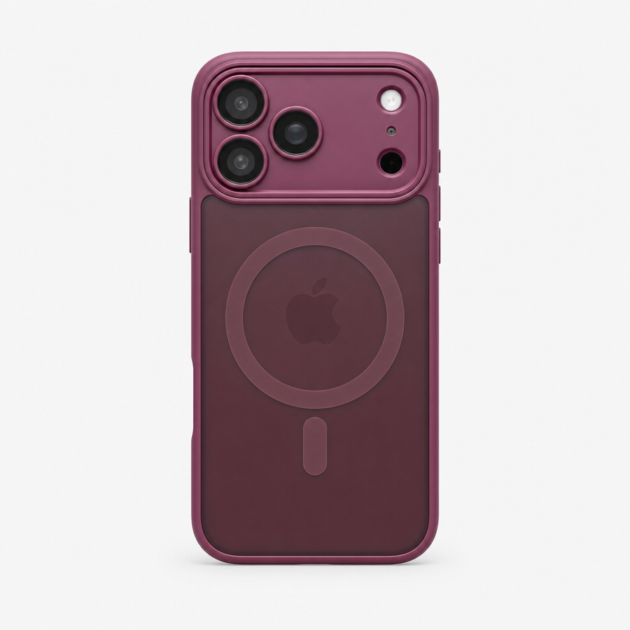 Magnetic Matte Armor Case for iPhone – MagSafe Compatible