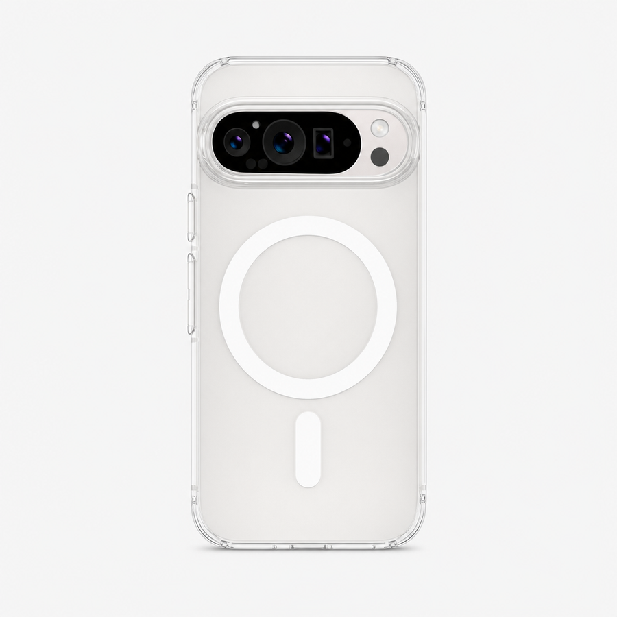 Clear Magnetic Case for Google Pixel – MagSafe Compatible