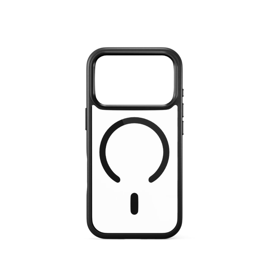 MagSafe Compatible  Case for iPhone (Anti-Yellowing, Matte Black, Shockproof)